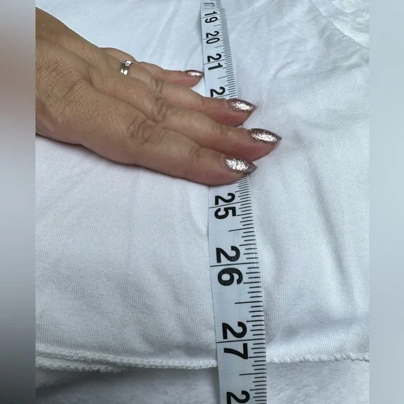 Venti6 simple‎ white tank top size large - Picture 5 of 6